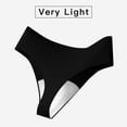 thumbnail image 3 of Aooho 3Pack Camel Toe Cover Thongs for Women Camel Toe Concealer Panties Seamless G-String Thong Camel Toe Hider Underwear, 3 of 5