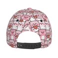 thumbnail image 3 of Lsque Kawaii Pig Baseball Cap Trucker Low Profile Hat Golf Dad Hat Adjustable Original Classic Unconstructed Plain Cap Men Women, 3 of 9
