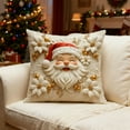 thumbnail image 2 of BMYJ Christmas Shaped Plush Cushions Man/Snowman/Reindeer Throw Pillows Festive Home Decoration Sofa Cushions for Christmas Winter Holiday Party Outdoor Bedroom Cushion Decoration, 2 of 4