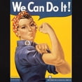 thumbnail image 3 of CafePress - We Can Do It WWII T Shirt - Women's Traditional Fit Dark T-Shirt, 3 of 4