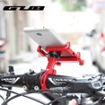 thumbnail image 2 of Bicycle & Motorcycle Phone Mount - Aluminum Bike Phone Holder with 360°Rotation Adjustable Handlebar Phone Holder Compatible with iPhone XS XR 8 Plus,Compatible with Samsung S9/S8 (BLACK), 2 of 6