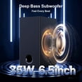 thumbnail image 6 of FRESHDEW Soundbar with Subwoofer, 2.1 CH Separable Sound Bar for TV, 3D Surround Home Theater, Bluetooth/HDMI-ARC/Aux/Opt connection, 6 of 11