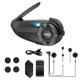 thumbnail image 1 of Intercomunicador De Motocicleta Auriculares para casco compatibles con Bluetooth, intercomunicador para casco con interfono BT de 1000M para 6 conductores, 1 of 9
