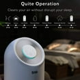 thumbnail image 3 of SAKI True HEPA H13 Filter Air Purifier for Bedroom, Home or Office to Purify Air in Rooms up to 129 Square Feet, With Smart Air Quality Monitor, 3 of 10