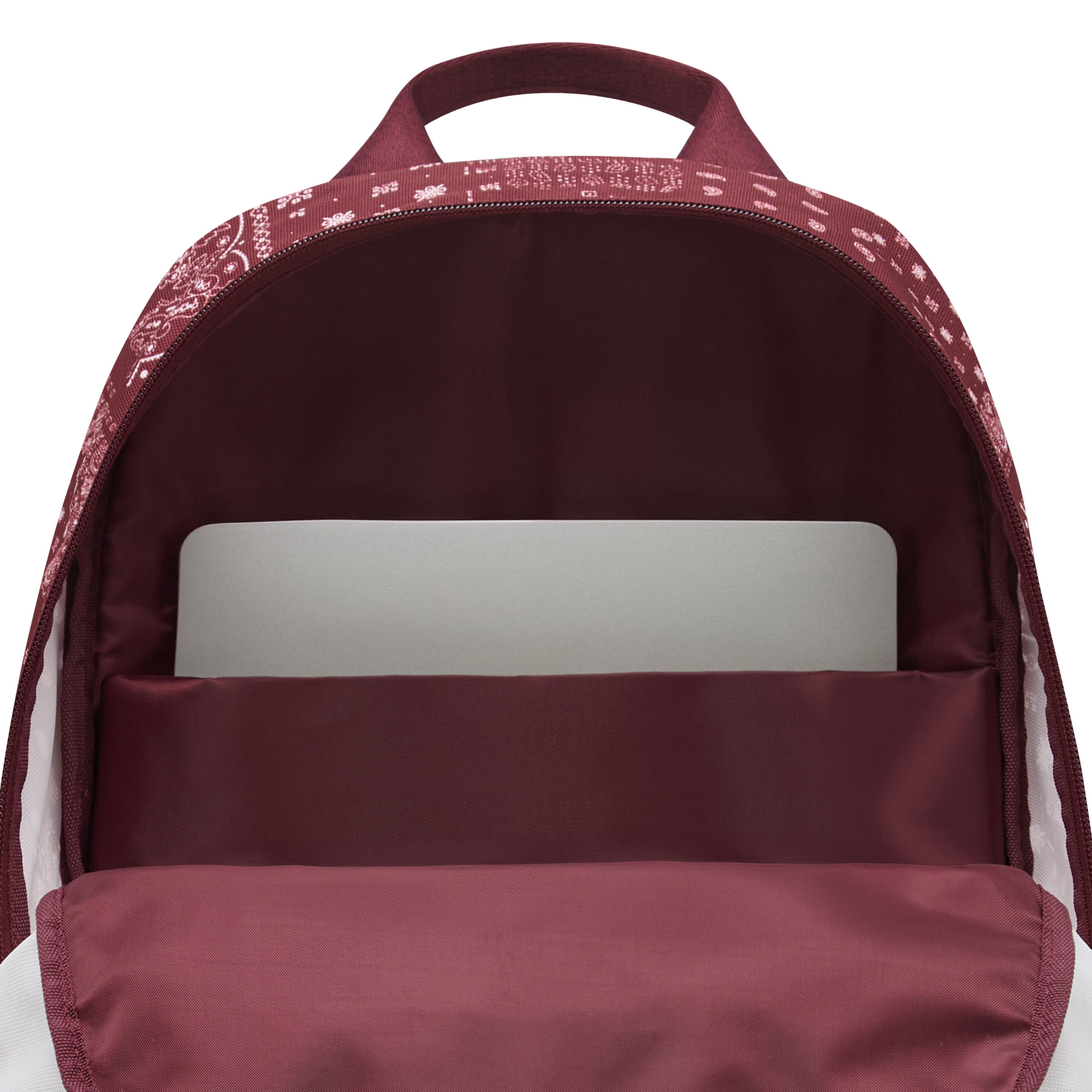 Levi Strauss Signature Unisex 17" Two Pocket Backpack, Red Bandana