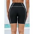 thumbnail image 5 of Women's Sport Short High Waisted with Pockets Board Short Swimsuit Bottom, 5 of 5