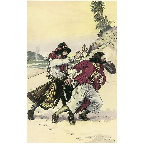 "Pirates of Panama, George Williams - CANVAS OR FINE PRINT WALL ART"