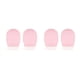 thumbnail image 3 of Bearachild 2 uds guantes de baño guante de baño exfoliante masaje Facial corporal toalla multicolor accesorios para la piel muerta rosa Rosa 2piezas, 3 of 6