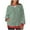 Green, variant on Color Block Sweaters for Women Casual Long Sleeve Crewneck Striped Fall and Winter Fashion Sweater Pullover