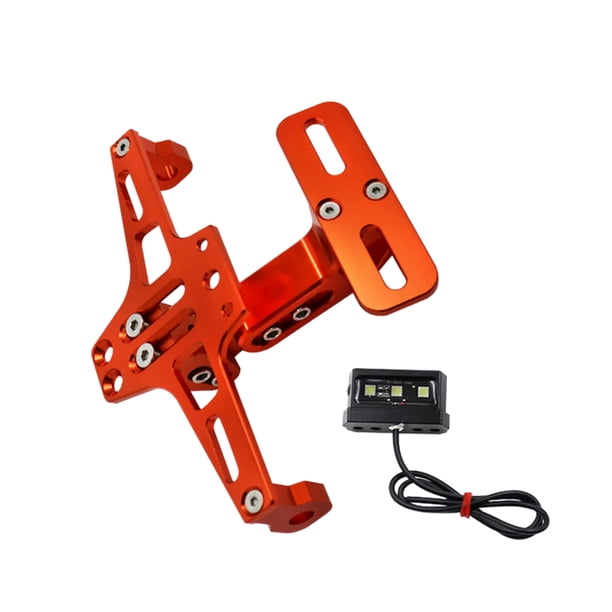 Soporte de Luz de Señal de Giro Sidaley Ajustable para Motocicleta Color Azul