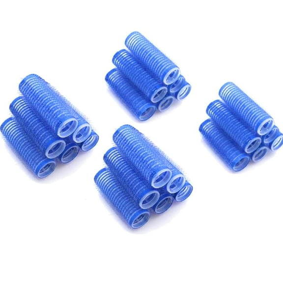 24PCS Self Grip Small Hair Curlers Roller Hair Curlers Salon Hairdressing Curler DIY Curly Hairstyle Hair Rollers Tools Rat Tail Comb for Women Medium Short Hair(0.6 x 2.5 Inch)