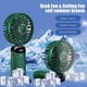 thumbnail image 4 of FLhrweasw Ventilador Mano Plegable 2000 MAh Soporte para Con Ajuste Velocidad USB 5 (Verde), 4 of 7