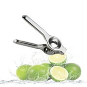IRFORA Lemon Squeezer Stainless Steel Manual Fruit Squeezer Citrus Press Juicer Handheld Lime Juicer Fruit Juice Reamer