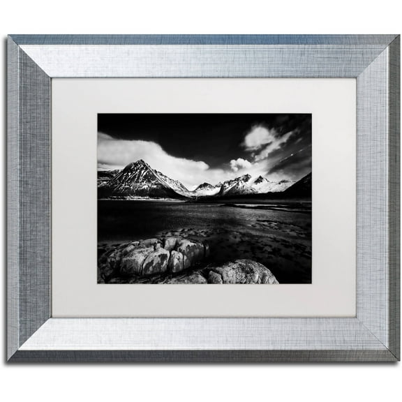 Trademark Fine Art "Took So Long" Canvas Art by Philippe Sainte-Laudy White Matte, Silver Frame