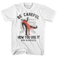 thumbnail image 1 of Hai Karate T-Shirt Adulte Blanc Attention 5TG, 1 of 2