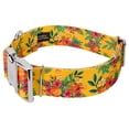thumbnail image 3 of Country Brook Petz® 1 1/2 inch Premium Tropical Floral Dog Collar, Extra Large, 3 of 5