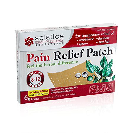 Solstice Medicine Company - Pain Relief Patch 6