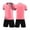 A76-P, variant on UAYOTSE Boys Athletic Outfit Sets, Breathable Short Sleeve Elastic Waist Quick-dry Summer Top and Shorts,Sizes 9-10 Years