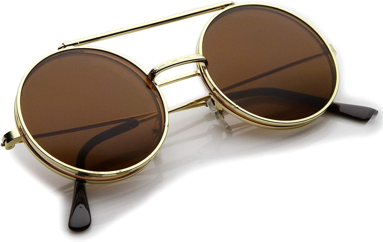 Buy Flip Up Steampunk Metal Django Sunglasses Online at desertcartNorway