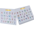 thumbnail image 1 of Planche de Traçage Magnets pour Tout-Petits Lettres ABC Majuscules & Minuscules Pratique, 1 of 4