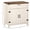 White + Particle Board, variant on Farmhouse Sideboard Buffet Cabinet with Barn Door Style, 32 Accent Cabinet for Kitchen Living Room Entryway, White Wash MDF, 2 Doors 1 Drawer Adjustable Shelf