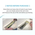 thumbnail image 5 of Air Vent Filter Mesh Catcher, Vent Screen Net Keeps Bugs, Coins, Pet Hair, Food Out (4 * 10''/ 6 Pack), 5 of 7