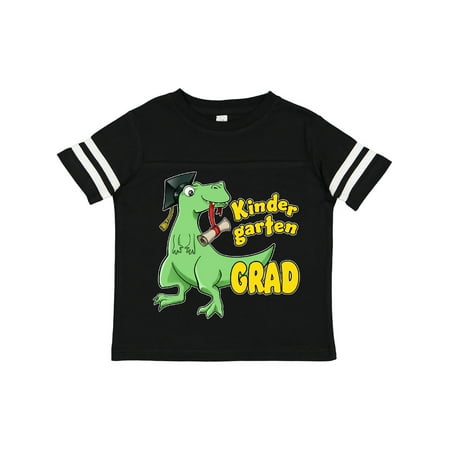 

Inktastic Green Dinosaur Kindergarten Grad with Cap and Diploma Gift Toddler Boy or Toddler Girl T-Shirt