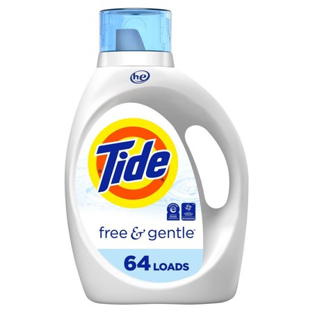 2X - Tide Free Gentle Liquid Laundry Detergent - 84 fl oz
