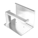 thumbnail image 1 of Portarrollos de papel higiénico, Portarrollos de papel higiénico sin perforaciones Portarrollos de papel higiénico sin perforaciones Portarrollos de papel higiénico con estante Construcción robusta, 1 of 12