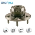 thumbnail image 3 of Detroit Axle - Front Wheel Bearing Hub for 2009-2020 Dodge Journey Replacement 2009 2010 2011 2012 2013 2014 2015 2016 2017 2018 2019 2020 Wheel Bearing and Hub Assembly, 3 of 7