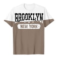 thumbnail image 3 of Brooklyn New York Letter Graphic Tees for Men 2026 Summer Casual Short Sleeve Crewneck Color Block T Shirts, 3 of 5