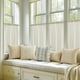 thumbnail image 2 of Cortinas de cocina Jinchan, hilera de lino, 45 cm, color beige, 2 paneles, 2 of 9