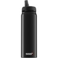 thumbnail image 2 of Sigg 1580133 Sigg Water Bottle - Nat Black - 1 Liter, 2 of 2