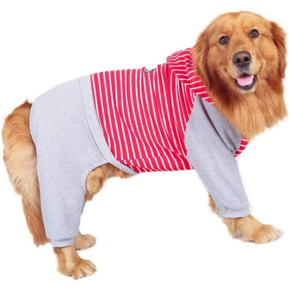 Dog Clothes Large Dog Hoodie Jumpsuit Winter Big Dog Clothes Outfit Samoyed Golden Retriever Border Collie Pet Dog Clothing Pajamas Costume Outdoor Warm Fashion pet Dog Gift