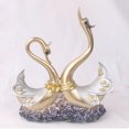 thumbnail image 2 of Adorno de Cisne de Resina Creativo Europeo, Decoración para hogar, Artesanía, Armario de TV, Estatuas de Oficina, de perfecl Estatuilla del cisne de la resina 3D, 2 of 8