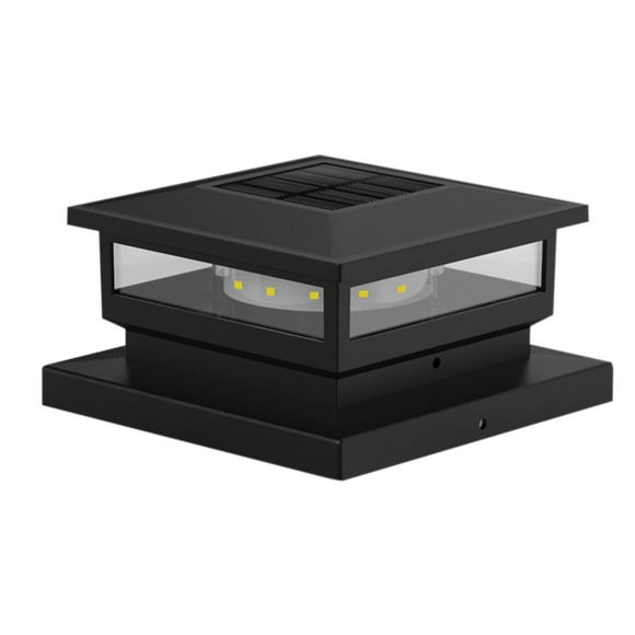 TopLLC Solar Lights Outdoor Solar Pillar Light 8LED Outdoor Patio Garden Decorative Lighting For 4'X4' 6'X6' Pillar Waterproof Solar Garden Lights on Clearance