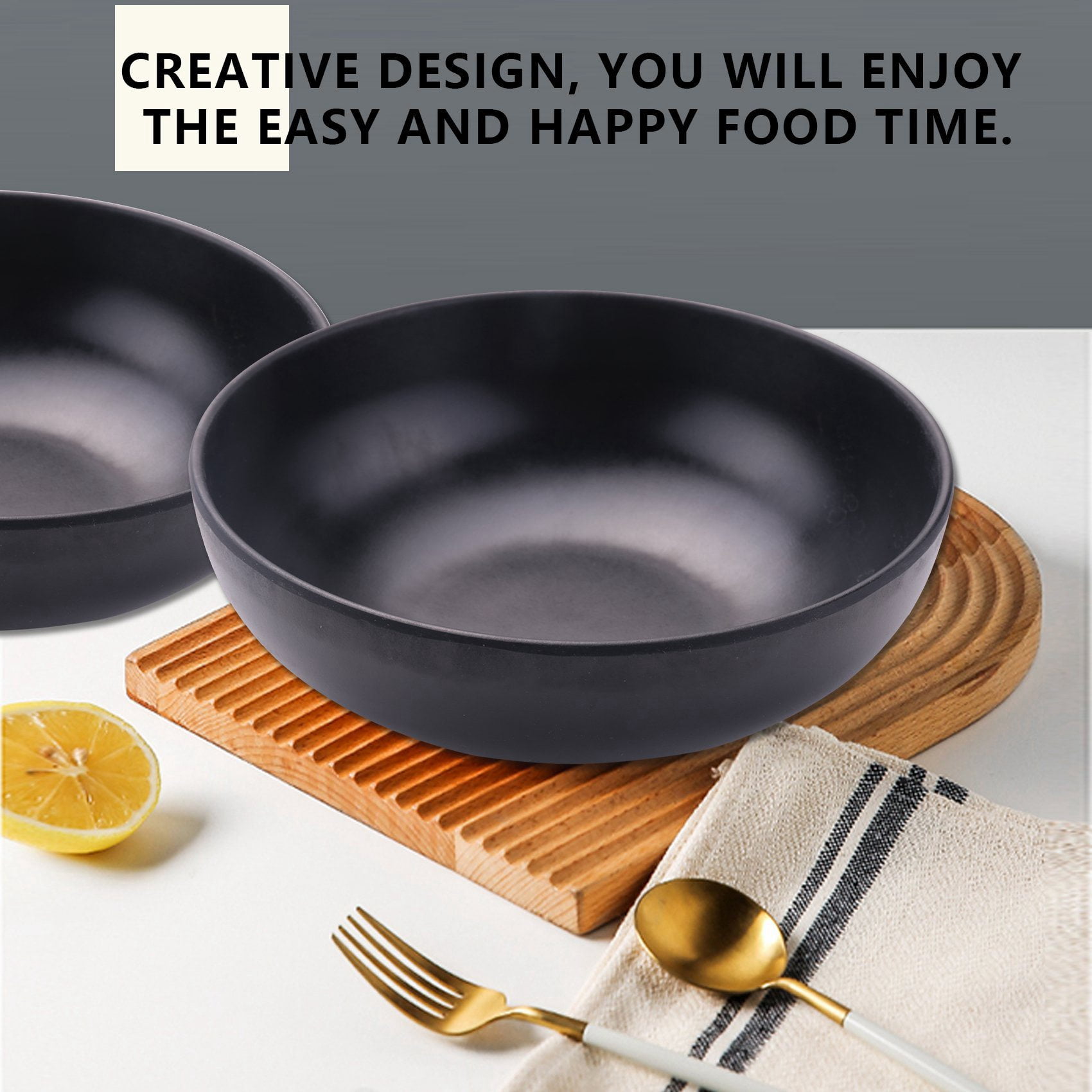 Ramen Bowls 2Pcs Japanese Style Ramen Bowls Stylish Food Container