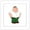 White Framed Version, variant on Gallery Pops Family Guy - Peter Griffin Wall Art, Black Framed Version, 12" x 12"