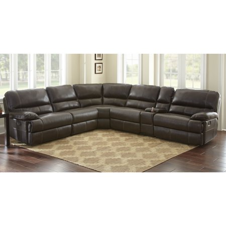 grain leather sectional greyson rimini sofa living sofas reclining premium brown powered waverly overstock walmart ed piece power loveseat