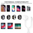 thumbnail image 5 of 2 In 1 Wireless Charger for Apple Watch Series 5 1 2 3 4 USB Type C Magnetic Charging Cable for IPhone, 5 of 5