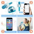 thumbnail image 3 of DISEN Karaoke Microphone for Kids, Toys for 3-12 Year Old Girls, Kids Microphone Girls Toys Bluetooth Microphone Birthday Gifts for 3 4 5 6 7 8 Years Old Girls Boys, 3 of 9