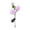 3-Head Purple, variant on Lypsnake 3-Head Solar Faux Flower Garden Lights,Waterproof Landscape Path Lights, Peony Shaped LED Solar Stake Lights for Yard Patio Walkway Backyard and Outdoor Decor