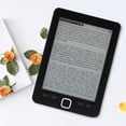 thumbnail image 1 of Ebook Reader, Ink Screen Portable Ebook Reader 6 Inch Multiple Settings Eye Caring  for Home, 1 of 7