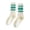 A-Green201, variant on Women's Sequined Crew Socks Solid Color Socks Stylish Elegant Leisure Activities Hosiery