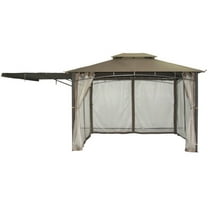 Garden Winds Replacement Canopy Top Cover for Casual Way Awning 10x12 Gazebo - RipLock 350