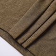 thumbnail image 4 of Akiihool Men Oversized T Shirt Mens T Shirt Long Sleeve Crew Neck Soft Fitted Tees Khaki,XL, 4 of 9