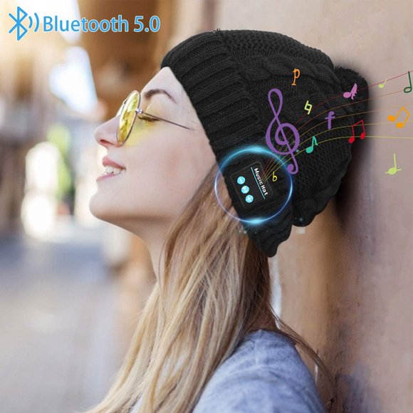 Bluetooth Beanie Wireless Bluetooth Hat Speaker Headphone Beanie
