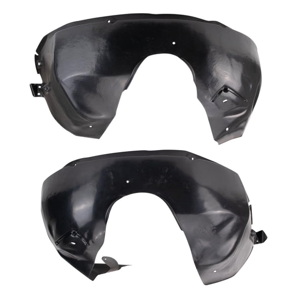 TRQ Inner Fender Liner Set Fits Select 2005-2007 Ford Freestyle FO1250131 FO1251132