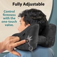 thumbnail image 3 of FLOWZOOM AIR Almohada inflable de viaje - Almohada para el cuello Avión - Almohada para el cuello de viaje - Almohada para coche y avión - Almohada de avión para vuelos largos - Almohada inflable para, 3 of 8