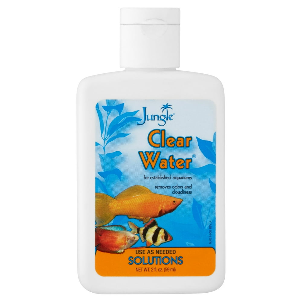 Jungle Clear Water Solution for Established Aquariums, 2 oz Walmart